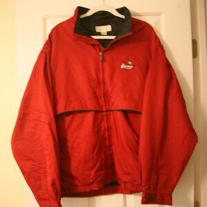 Cutter & Buck Men's Louisville Full-Zip Lined Jacket, Size XXLarge, Red